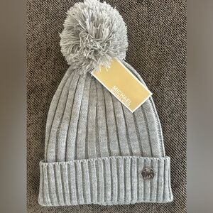Light gray Michael Kors beanie
